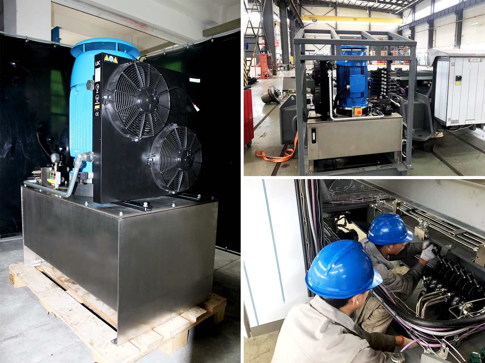 液壓站應用及現場管路安裝