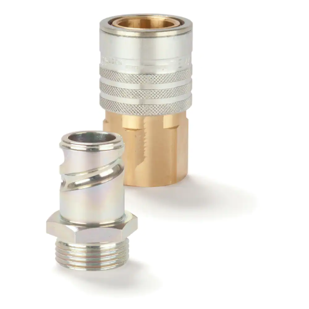 派克超級優質的2100系列快換，符合Scandinavian標準結構